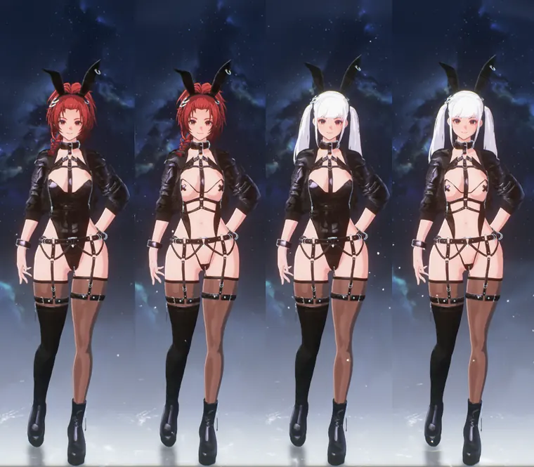 鳴潮 熾霞 Chixia Chixia - Bunny (Toggle H) mod