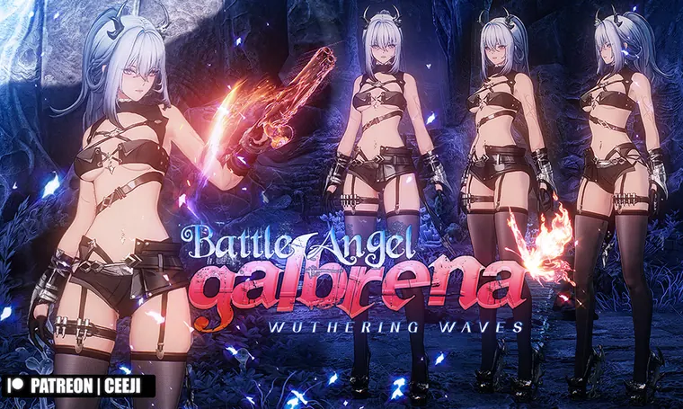 鳴潮 ガルブレーナ Galbrena Battle Angel Galbrena [Multitoggle] mod