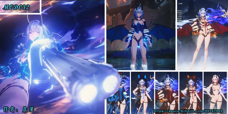 鳴潮 ガルブレーナ Galbrena 嘉贝莉娜(Galbrena)-恶魔猎者-Num032 mod