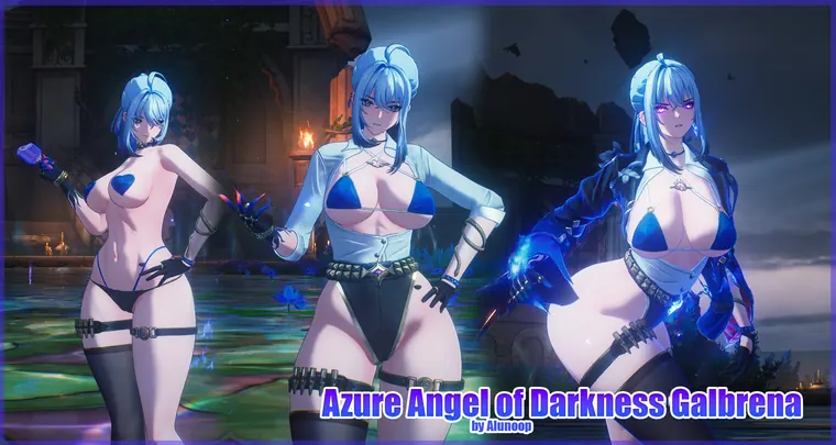 鳴潮 ガルブレーナ Galbrena Azure Angel of Darkness Galbrena mod