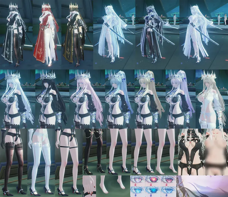 鳴潮 緋雪 Hiyuki Hiyuki-Nocturne Veil-NSFW mod