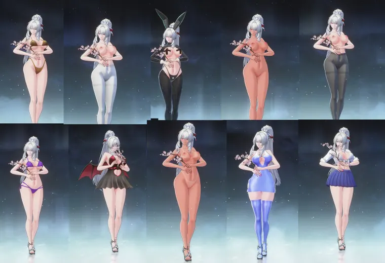 鳴潮 緋雪 Hiyuki Hiyuki Customization And Mega Wardrobe mod