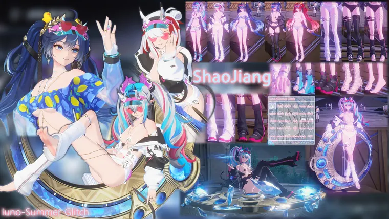 鳴潮 ユーノ Iuno Iuno-Summer Glitch-NSFW mod