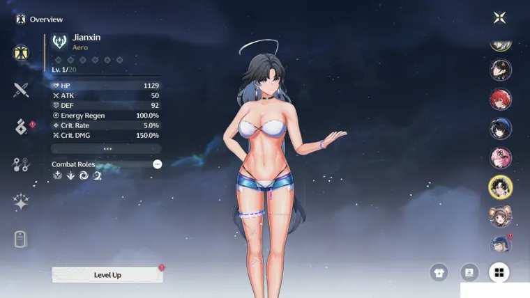 鳴潮 鑑心 Jianxin Jianxin  vacation mod