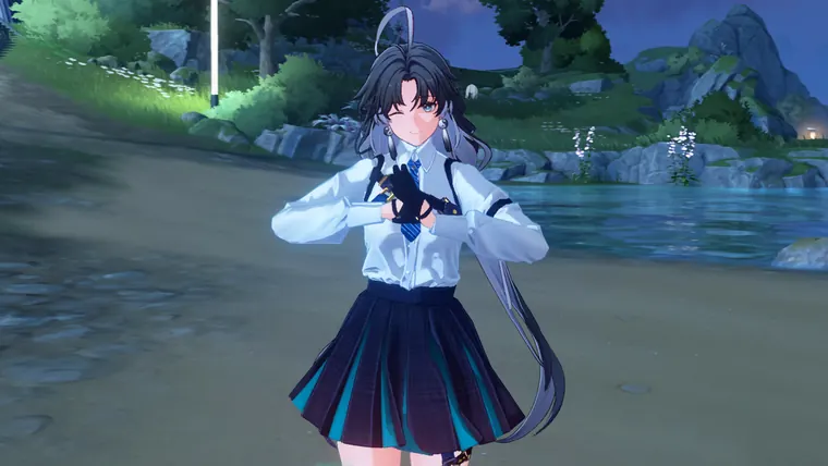 鳴潮 鑑心 Jianxin Stylish Jianxin w/ Pantsu mod