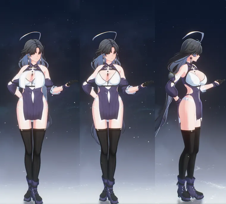 鳴潮 鑑心 Jianxin Jianxin - Energetic outfit (Toggle H) mod