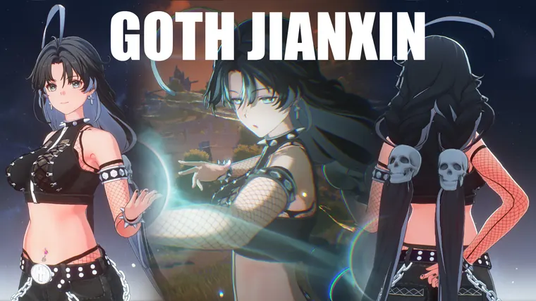 鳴潮 鑑心 Jianxin Goth Jianxin mod