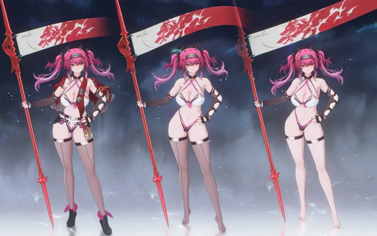 鳴潮 ルパ Lupa 露帕双鸣追猎/LupaHunter mod