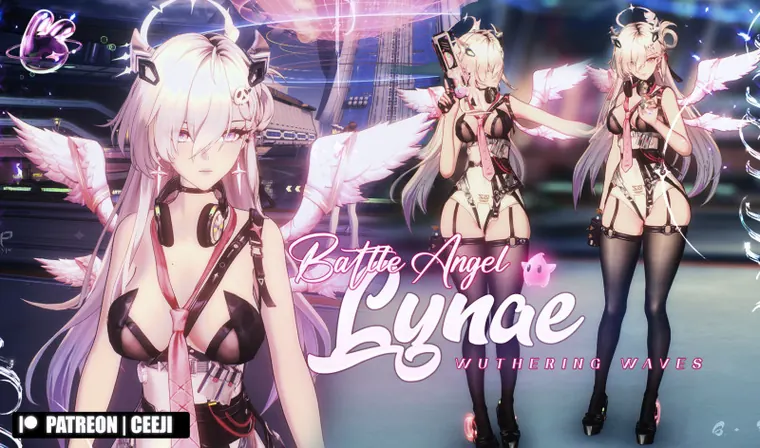 鳴潮 リンネー Lynae Battle Angel Lynae [Multitoggle + CHROMA] mod