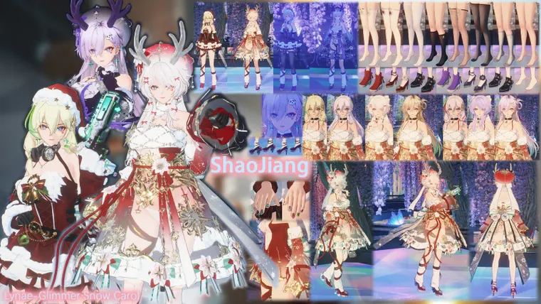 鳴潮 リンネー Lynae Lynae-Glimmer Snow Carol mod