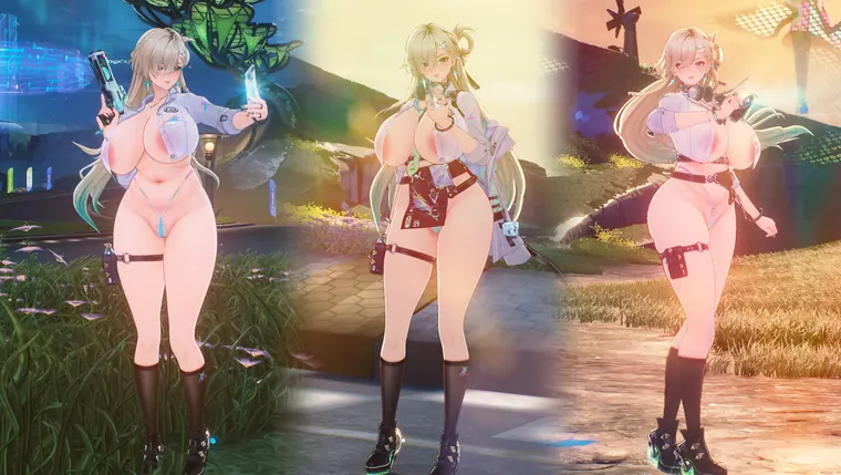 鳴潮 リンネー Lynae Lynae Thicc mod