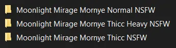 鳴潮 モーニエ Mornye Mornye Moonlight Mirage mod