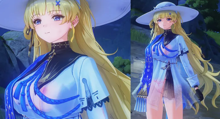 鳴潮 フィービー Phoebe 半透菲比+白丝~[ZH] mod