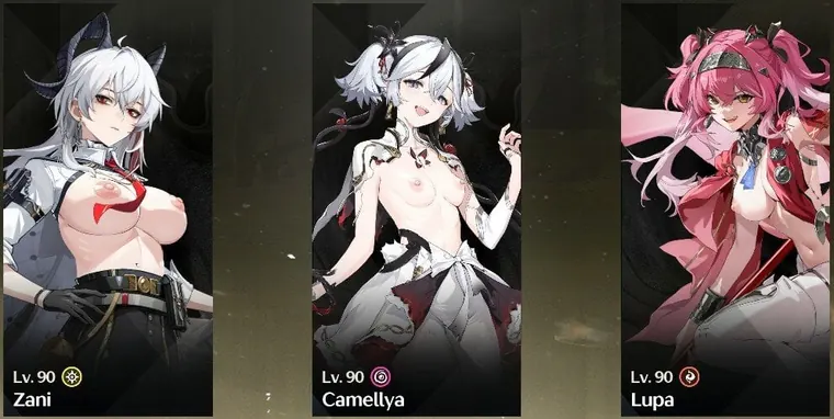 鳴潮 リンネー Lynae Female Half Nude Splash Art 3.0 mod