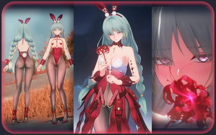 鳴潮 フローヴァ Phrolova Phrolova-OG&amp;Charming Bunny-NSFW mod