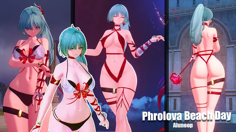 鳴潮 フローヴァ Phrolova Phrolova's Beach Day mod
