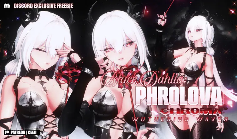鳴潮 フローヴァ Phrolova Black Dahlia: Phrolova [CHROMA] mod