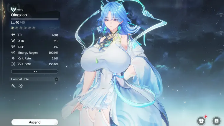 鳴潮 清宵 Qingxiao Curvier Qingxiao mod