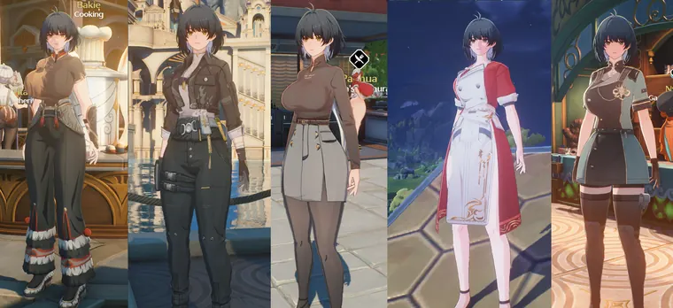鳴潮 漂泊者 Rover Simple Female Rover Sliders mod
