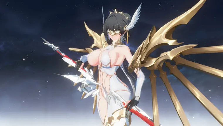 鳴潮 漂泊者 Rover weapon for rover cos seraphia(女漂cos塞尔希娅武器) mod