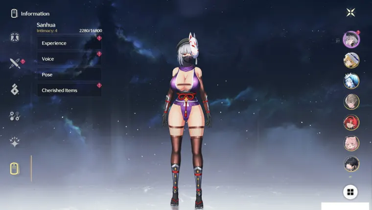 鳴潮 散華 Sanhua Sanhua kunoichi mod