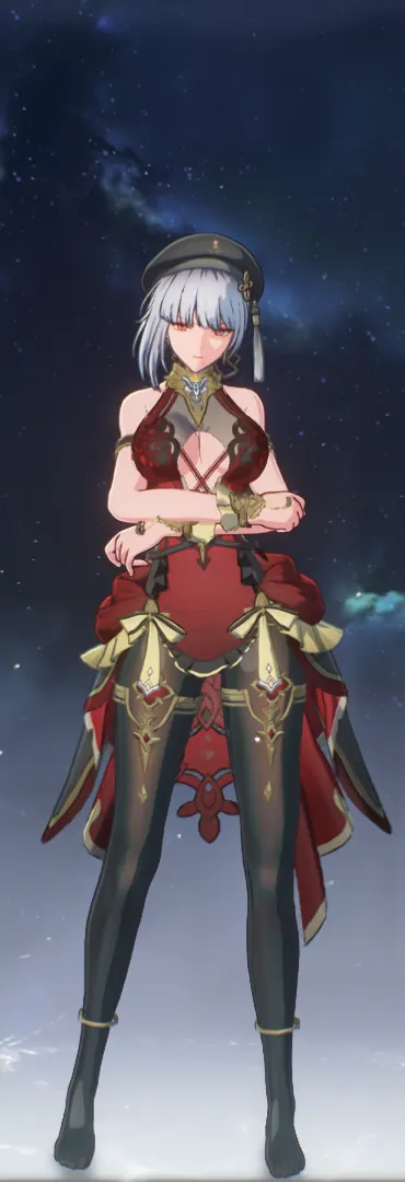 鳴潮 散華 Sanhua Sanhua - Scarlet Elegance mod
