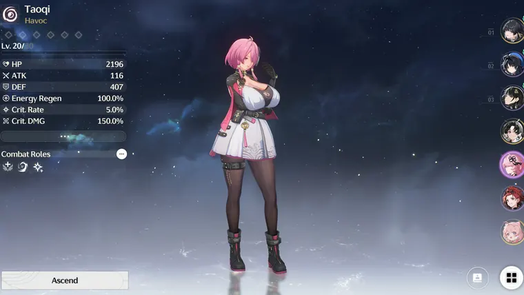 鳴潮 桃祈 Taoqi Top-Heavy Taoqi mod