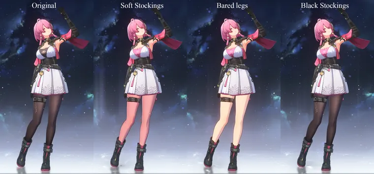鳴潮 桃祈 Taoqi Taoqi Panty&SoftStockings/Barelegs/BlackStockings mod