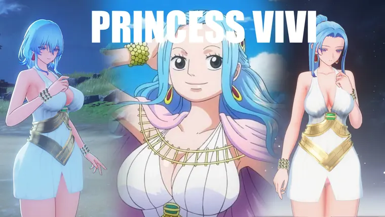 鳴潮 ショアキーパー The Shorekeeper Shorekeeper Cosplaying Princess Vivi mod