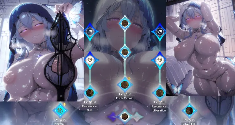鳴潮 ショアキーパー The Shorekeeper NSFW Shorekeeper Ui mod