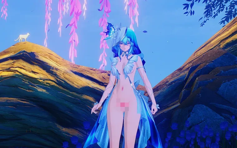 鳴潮 ショアキーパー The Shorekeeper Shorekeeper Half Nude mod