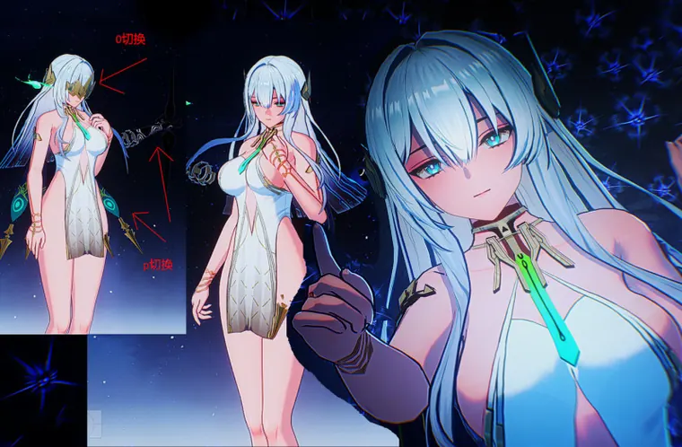 鳴潮 ショアキーパー The Shorekeeper 守岸人三相梵天 mod