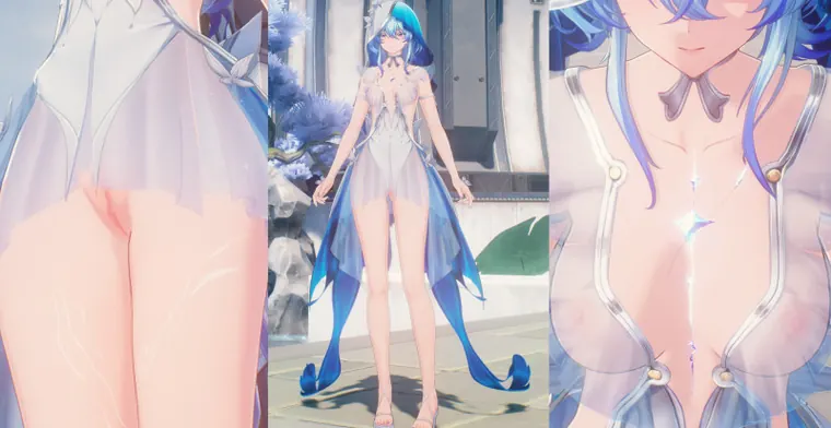 鳴潮 ショアキーパー The Shorekeeper 守岸人细节拉满版来了~[ZH] mod