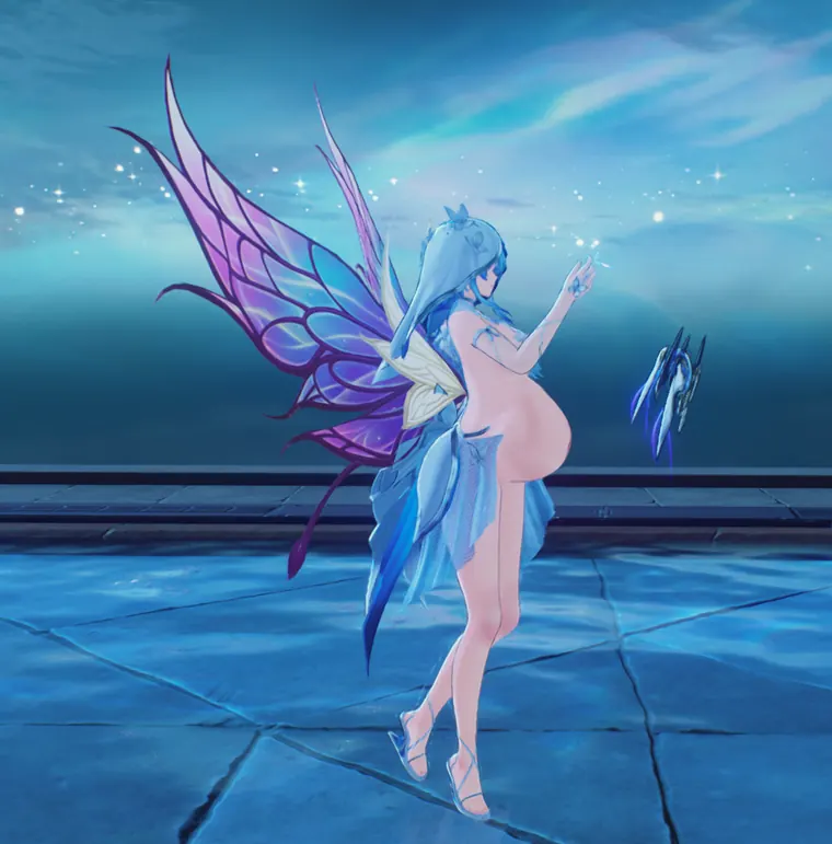鳴潮 ショアキーパー The Shorekeeper shorekeeper pregnant mod