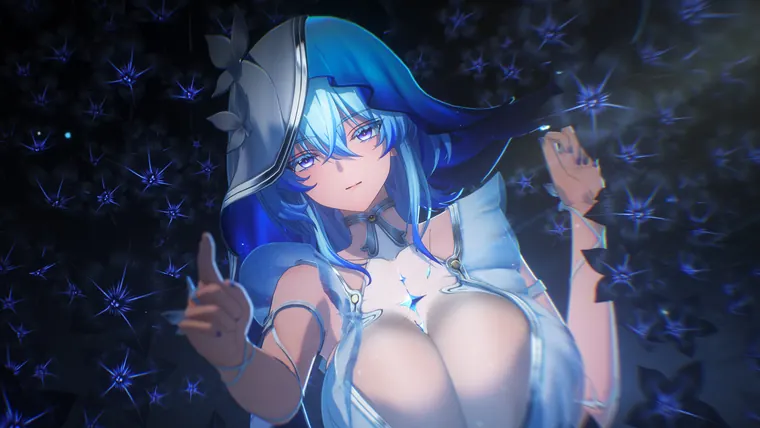 鳴潮 ショアキーパー The Shorekeeper Thicc Shorekeeper mod