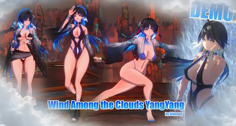 鳴潮 秧秧・玄翎 Yangyang: Xuanling Wind Among the Clouds YangYang mod