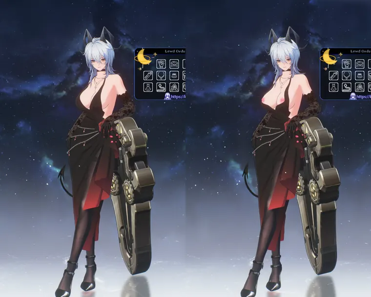 鳴潮 ザンニー Zani zani evening dress NSFW 2.4fix mod
