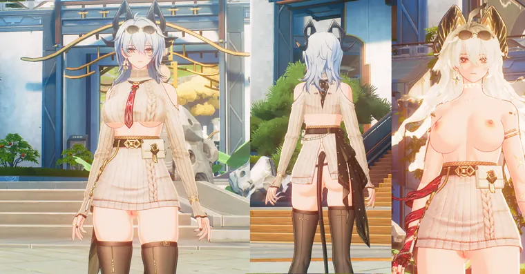 鳴潮 ザンニー Zani 3.2LODFIX赞妮皮肤mod来啦~Zani Skin mod is coming~~ mod