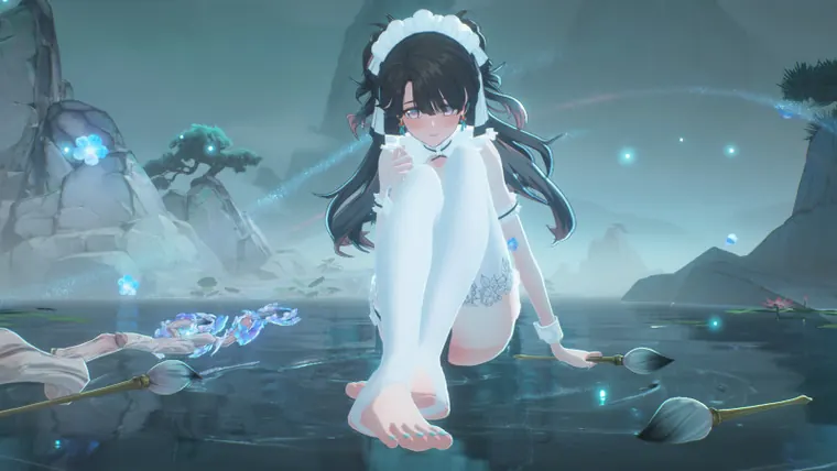 鳴潮 折枝 Zhezhi Zhezhi maid mod