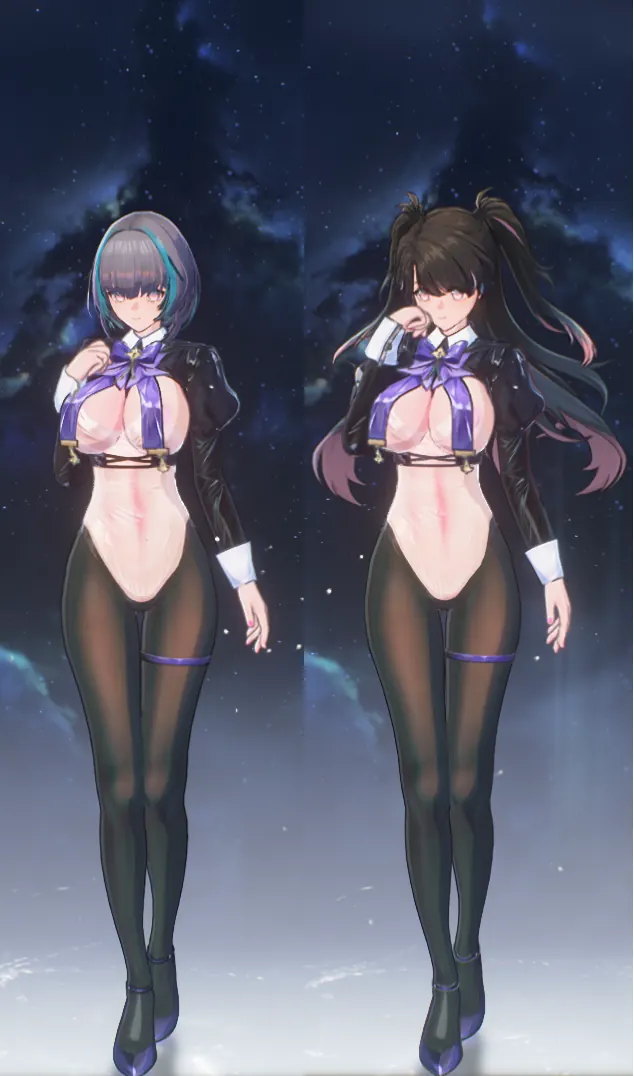 鳴潮 折枝 Zhezhi Zhezhi - Cheshire (Azur Lane) (Toggle H) mod