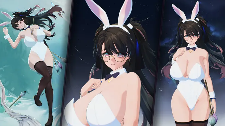 鳴潮 折枝 Zhezhi Bunny Girl Zhezhi mod