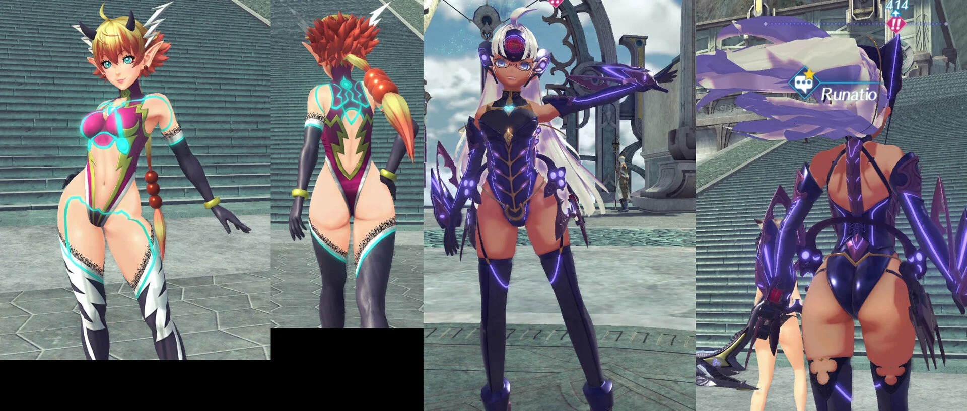 ゼノブレイド2 T-elos・ウカのヌード化 mod