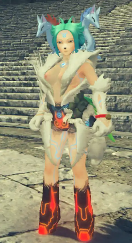 ゼノブレイド2 トキハのヌード化 mod