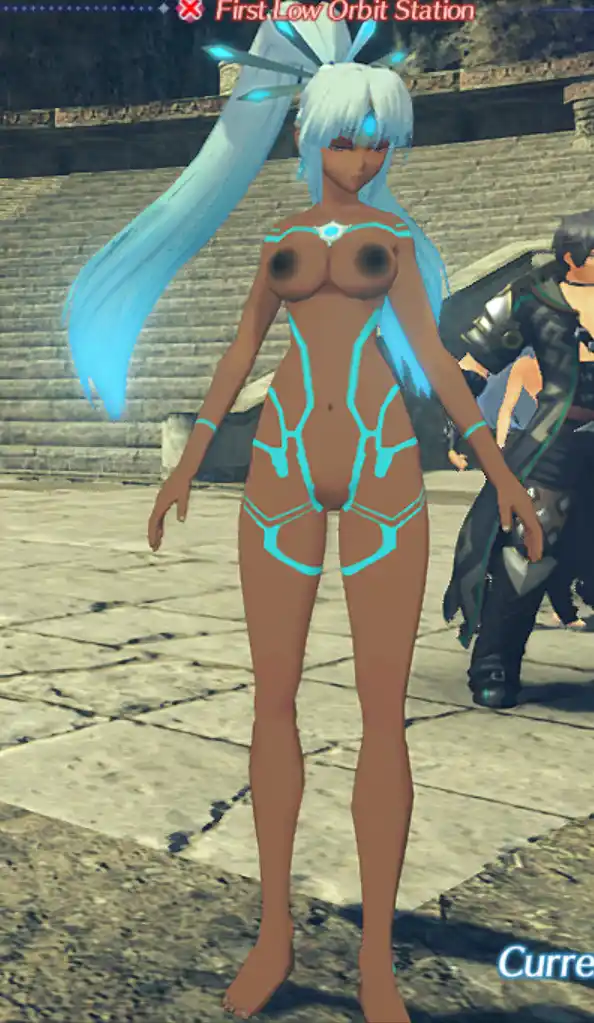 ゼノブレイド2 ウカの部分ヌード化 mod
