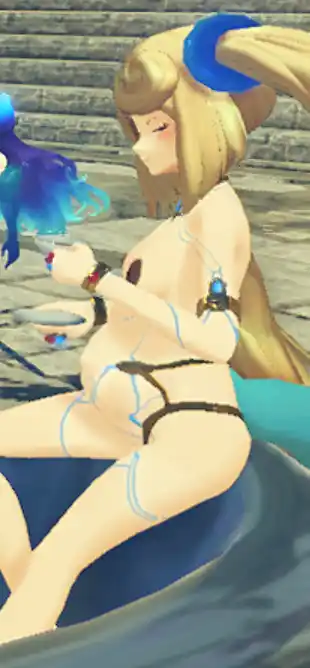 ゼノブレイド2 リンネのヌード化 mod