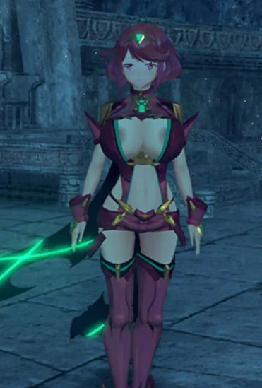 ゼノブレイド2 ホムラの胸サイズ拡大・発光除去（2026年3月版） mod