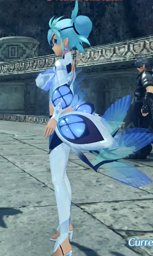 ゼノブレイド2 ミクマリの胸サイズ拡大・髪型と発光を調整 mod