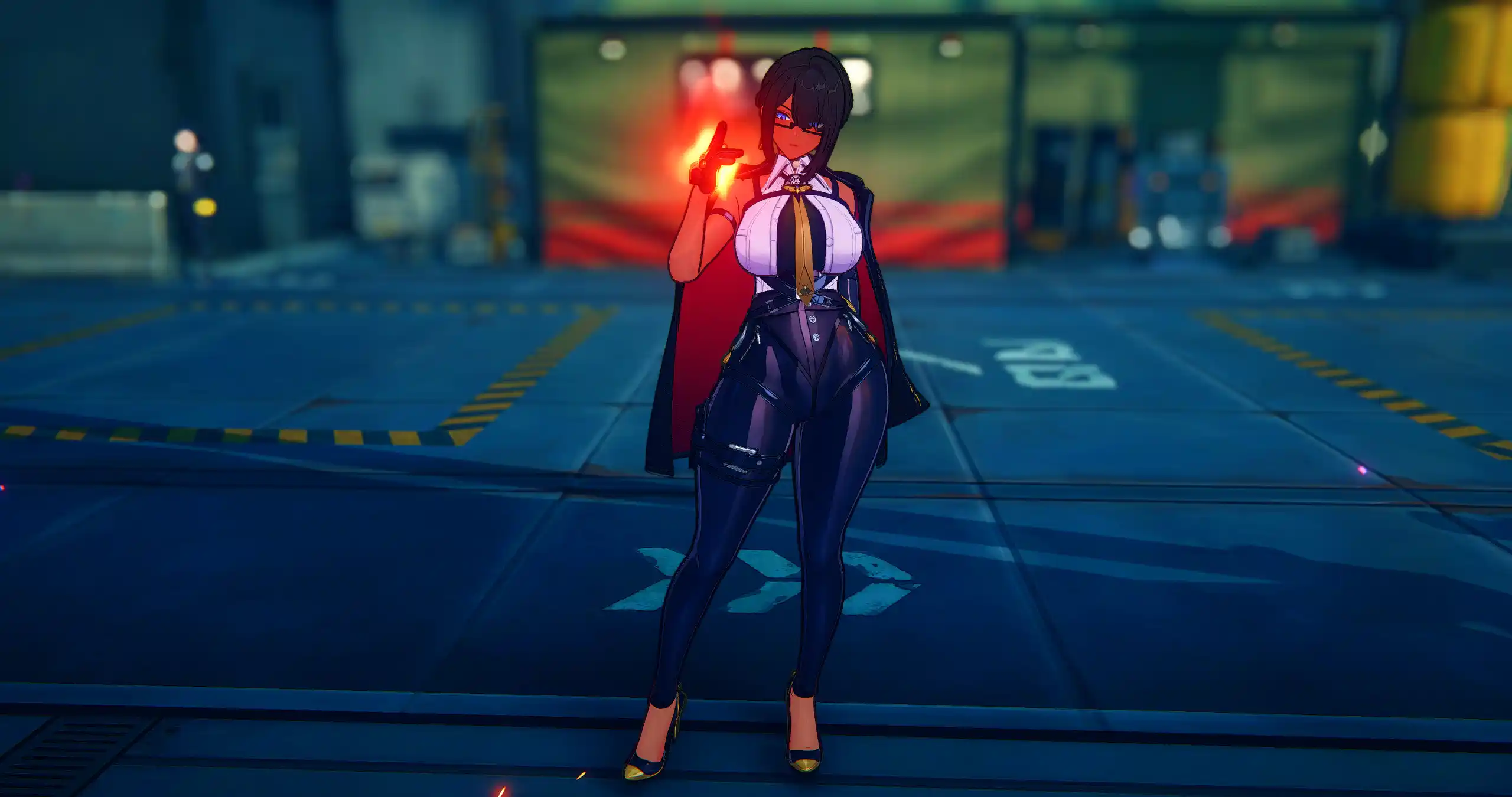イヴリン Evelyn - bottom Heavy Dark Skin Edit mod