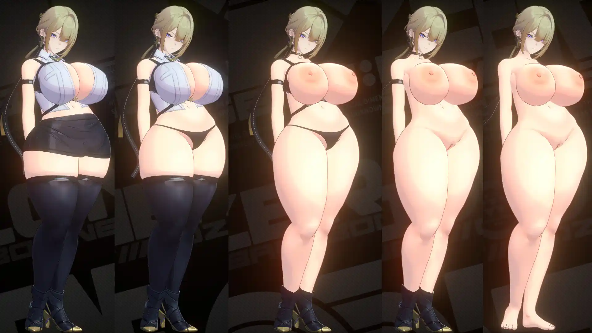 イヴリン Thicc_Evelyn Chavalier_TM! mod