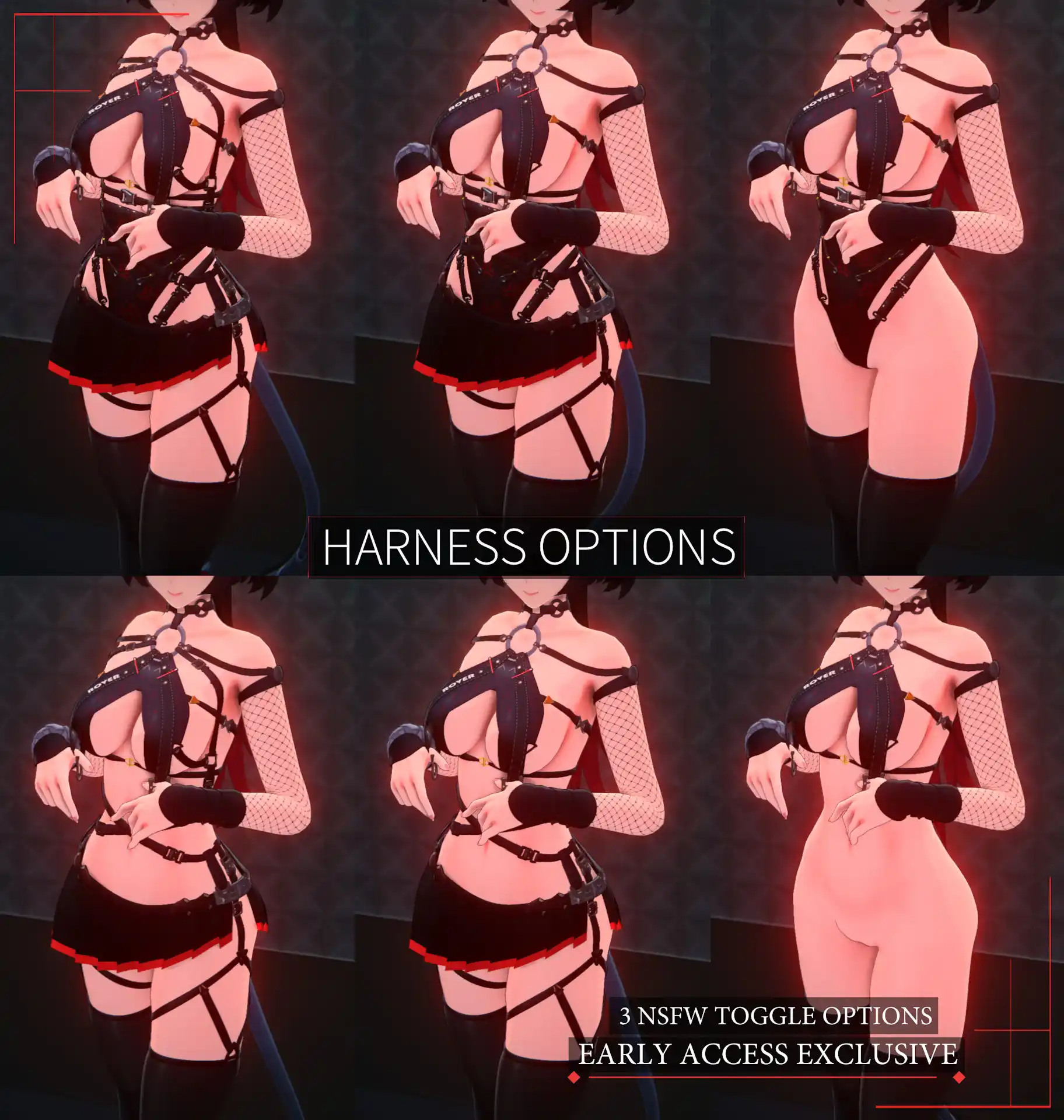 ジェーン Noir Allure - Jane Doe Swimsuit Outfit mod